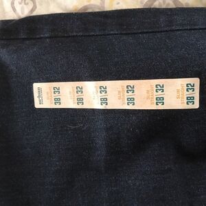 Urban Pipeline Men's Slim Straight Jeans - Dark Blue